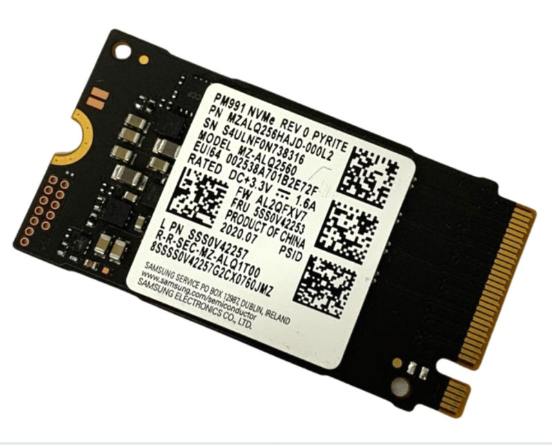 MZALQ256HAJD-000L2 - 256GB SOLID-STATE Drive M2 2280 PCIe NVME SSD