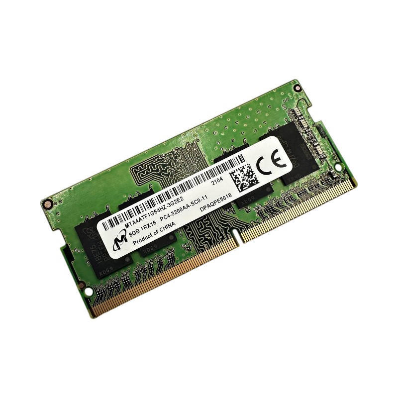 KN.8GB07.056 - MEM 8GB DDR4 3200 SO-DIMM LF + HF 1024X16 MI-E