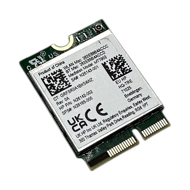 N26165-005 - WLAN 6E MEDIATEK TOSO 1X1 FOX | eBay