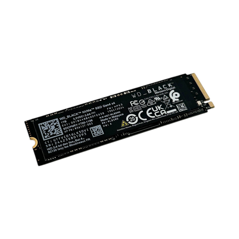 M56127-003 - 1TB m.2 2280 SN810 Pcie GEN4X4 TLC Black Solid State