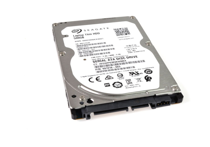 691918-003 - 500GB Sata Hard Drive (7MM Thin) For Pavilion