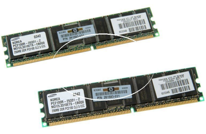 512MB メモリー 2枚セット　#2 KTH-ZX2000/512 - 512MB Memory Module (KIT) | eBay