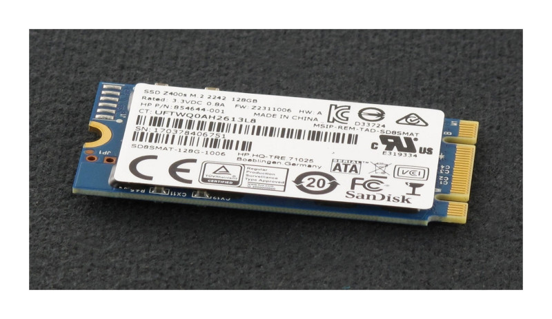 SD8SMAT-128G-1006 - 128GB Sata M.2 SSD Hard drive For Pavilion 27