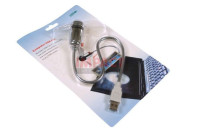 IMP-102895 - USB Fan With Blue LED Light (mobcl)