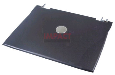 5E641 - LCD Top Cover - 12.1 Svga (Includes Badge, Hinges, and Suspend Magnet)