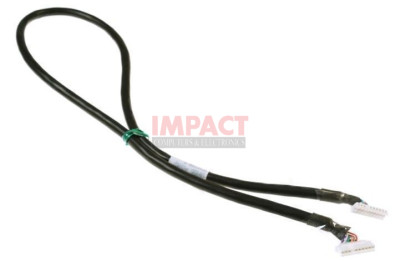 9W455 - Round Cable Runs From Sound Card to Front I/ O for Audio, 10P