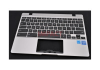 BA98-01976A - TOP Case With Keyboard D, Silver Case