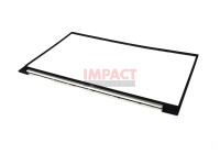 M33444-001 - LCD Bezel With Hinge CAP Natural Silver