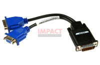 R0914 - VGA 'y' Cable Adapter With Molex DMS-59 Connector