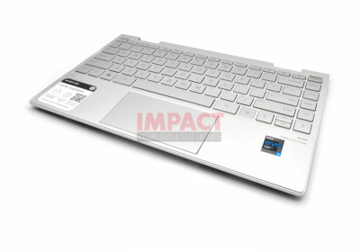 M82698-001 - Top Cover With Keyboard (Natural Silver BL US)