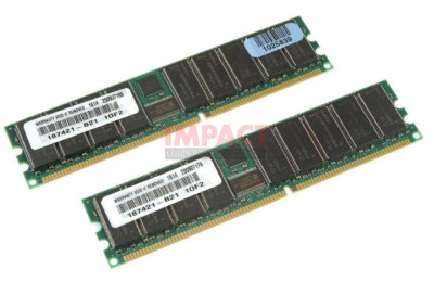 187421-B21 - 4096MB (2 X 2048MB) PC1600 ECC Sdram Memory Kit