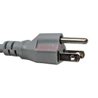 DC96-00757A - Power Cord AT SJT 3X16AWG 105C, GRY, US3S