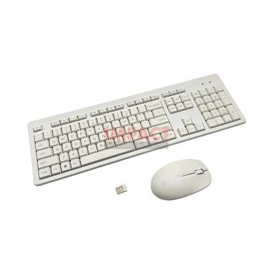 928512001 - Keyboard/ Mouse Kit (WHT Swi + Bri KB Mus US WRLS)