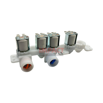 Valve Water (DC12V, NTR, 2IN 4OU)