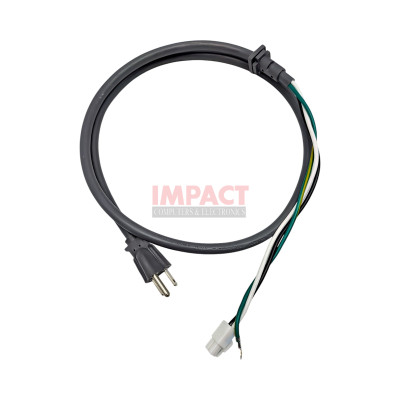 Power Cord AT (SJT 3X14AWG 105C)