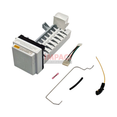 W10377151 - Icemaker With 2 Wiring Harnes