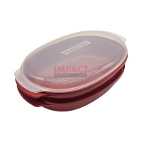 W10796139 - Assembly Oval Steamer, Red
