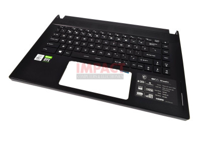 Palmrest With Keyboard (Black, With Backlight)