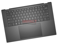 GN0D2 - Palmrest, With FPR, 79, BLK, 9520