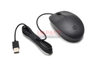 M27537-001 - Wired Mouse, Black With Wheel