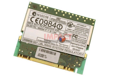 Mini Pci 802.11a/ B/ G Wireless Lan (wLan) card, Japan, FR