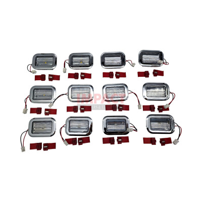 LED Module Service KIT, Chrome, 12 Leds