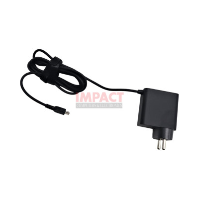 AC ADAPTER, TYPE-C, 65W, 2P, BRL, Black