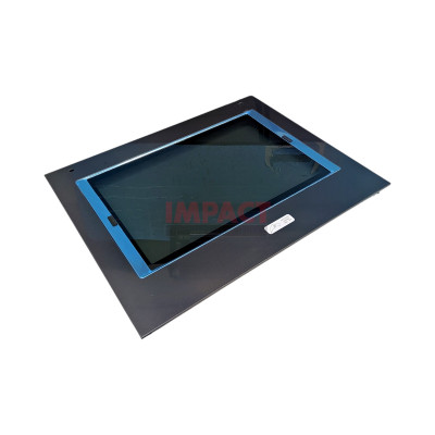 Wall Oven Door Outer Panel Assembly (Black Stainless)