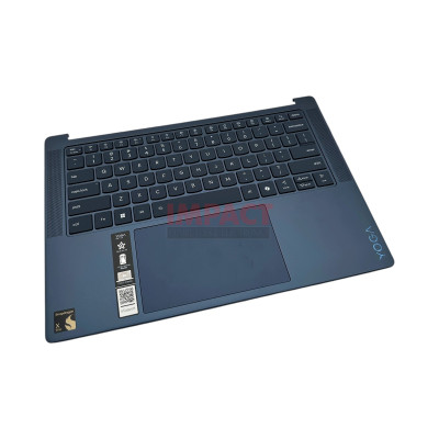Palmrest With Keyboard, Usa English, Cosmic Blue (Cover C)