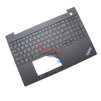 Palmrest With Keyboard, USA English, Black, Backlight