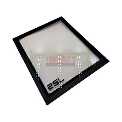 SIDEPANEL BLACK,GLASS SEE-THU,LAPRAS