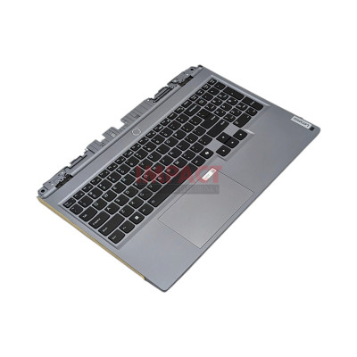 5CB1P43384 - Cover With Keyboard (English, White Backlight)