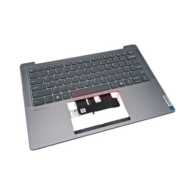 Cover With Keyboard, Usa English, Luna Grey, Non Fingerprint