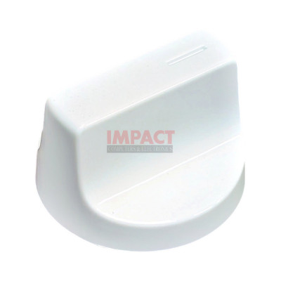W11707067 - Knob, WP, Ele, WHITE