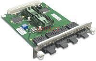 TEG-S4M4S30 - 4-Port SINGLE-MODE SC-TYPE 100BASE-FX Module, 30KM