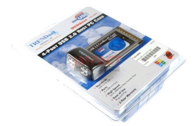 TU2-H4PC - 4-Port USB 2.0 Host PC Card