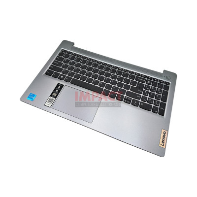 Cover (C) With Keyboard, English, arctic grey, Non Backlight