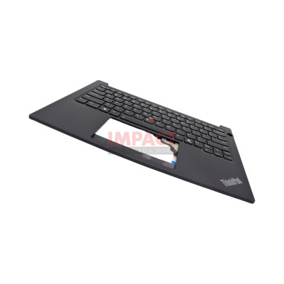 Cover (C) With Keyboard, Usa English, Black, Backlight