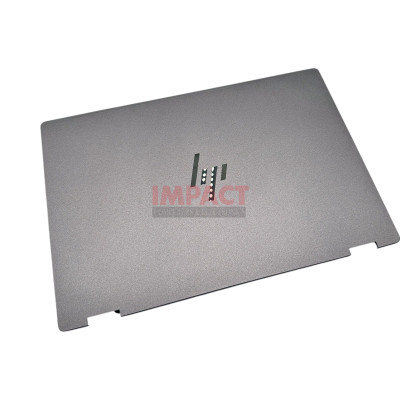 BACK COVER W/ANTENNA LCD GLS