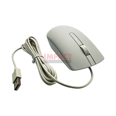 USB Optical Mouse White Wired