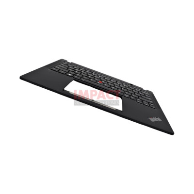 C-Cover with keyboard, USA English, Black, Backlight