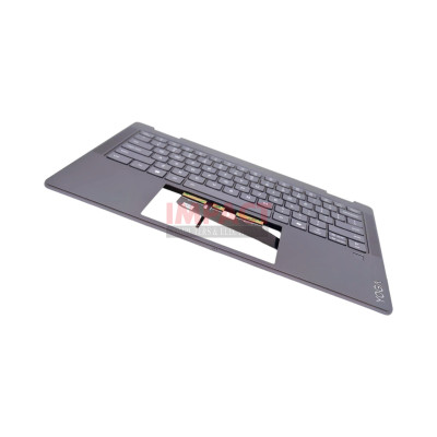 C-Cover with keyboard, English, Luna Grey