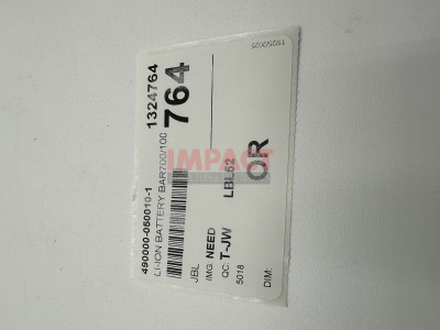 LI-ION Battery BAR700/ 1000