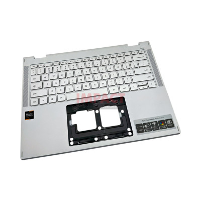 6B.JNRN8.002 - Keyboard With Uppercase Silver BL NFP