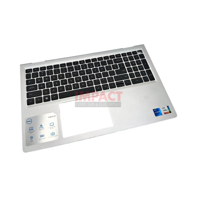 Palmrest with keyboard Silver