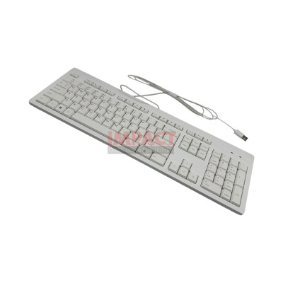 P10673-001 - KBD HP 125 C White Wired NP C US