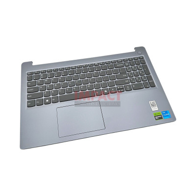 C-Cover with keyboard, English, Luna Grey, Non-Backlight, US