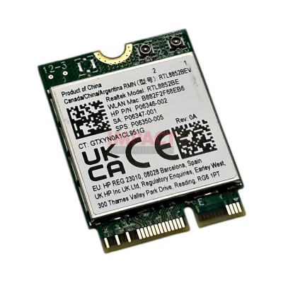 WLAN 6 Realtek Cass 11ax 2x2 M.2 WNC