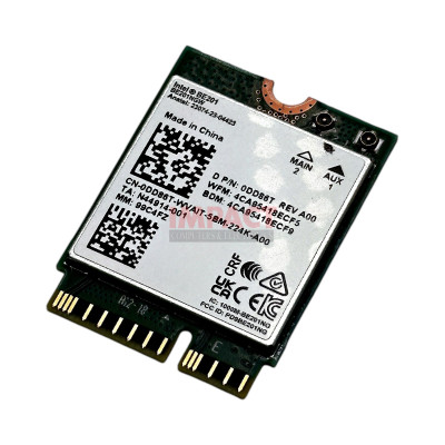 Card, WRLES, M.2, INTEL, BE201, WW