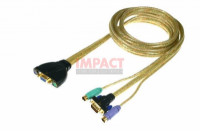 GX420-06 - Extends Svga Monitor, PS/ 2 Keyboard, and PS/ 2 Mouse Cables